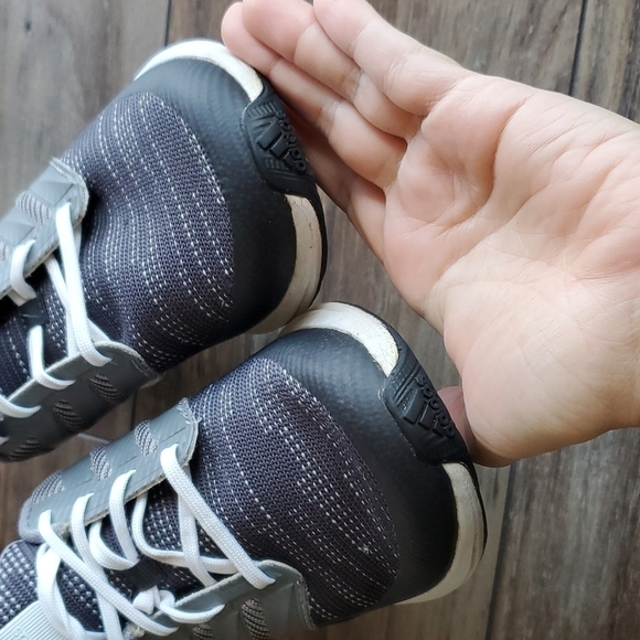 Adidas Mens RapidaRun Knit Athletic Trainer Running shoes sneakers sz 5.5 - Picture 4 of 14